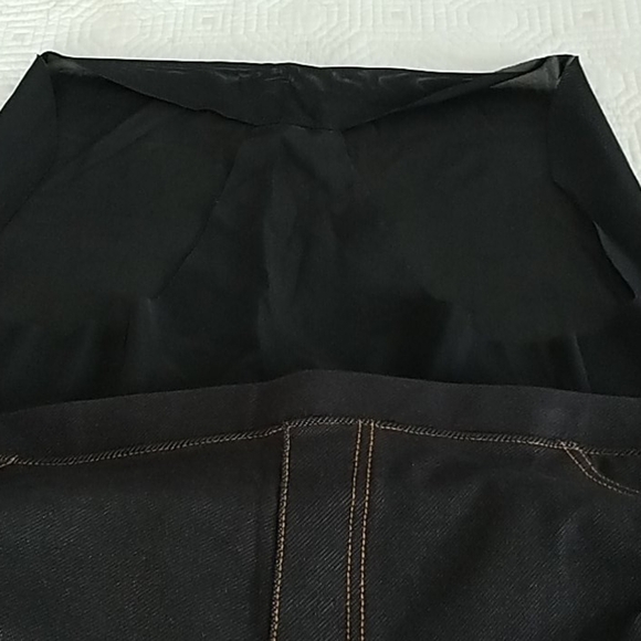 TGY Black Pull On Leggings, Sz XL - Picture 6 of 7